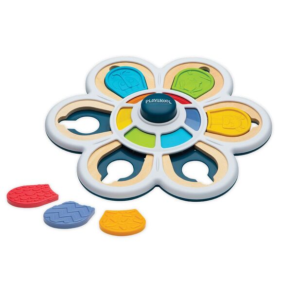 PLAYSKOOL Little Wonders Spin-a-Swirl Puzzle Play Learning toy 12+Month - Hasbro - Picture 7 of 12